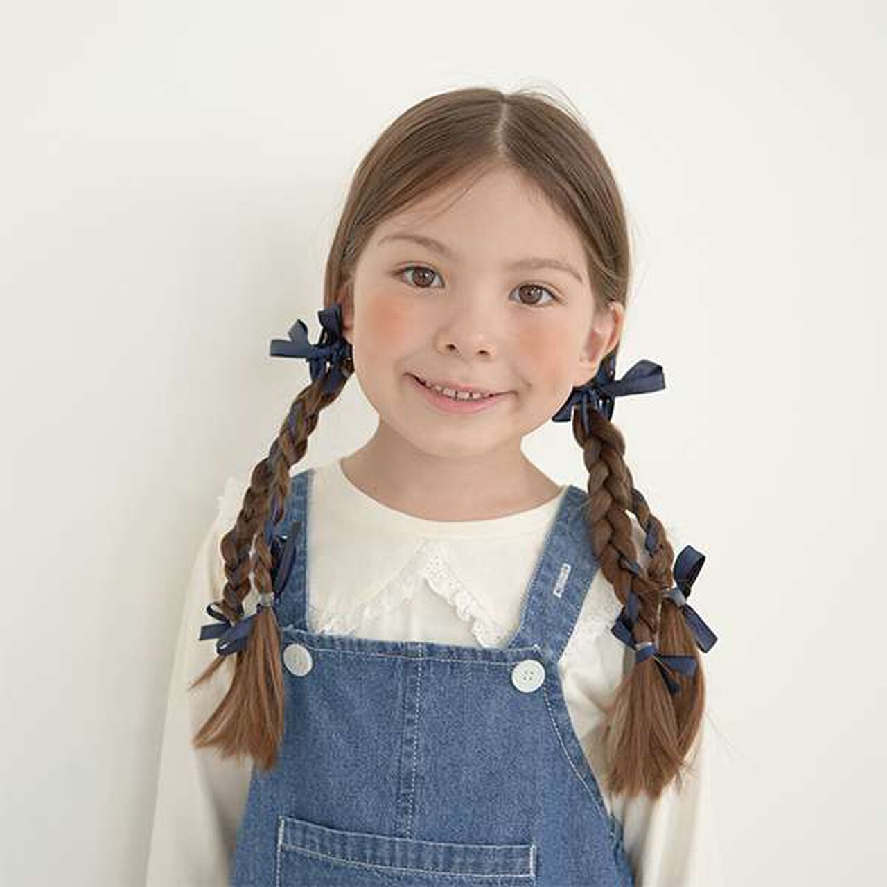 Long Ribbon Hair Clip 2-Piece Set,Red, large image number 20