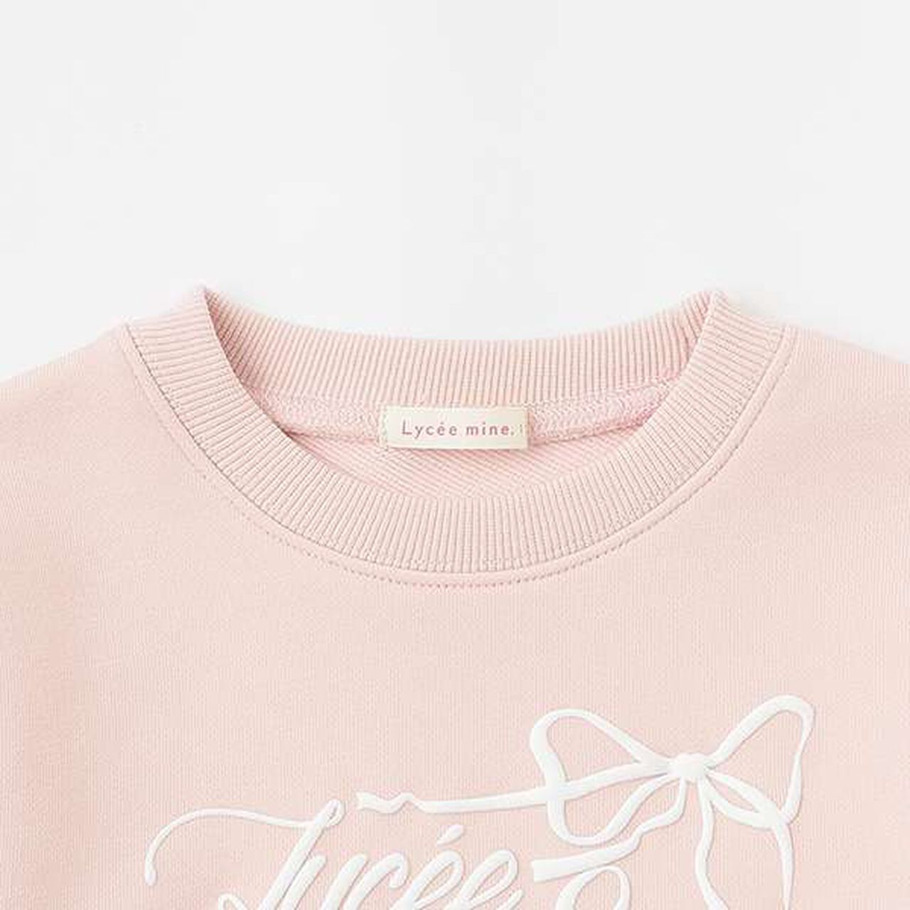 [Lycee Mine Ballet Series] Cuff Lace Sweatshirt,Cream, large image number 7