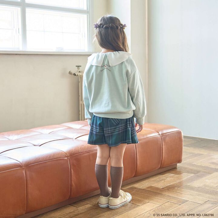 [Studio Hanul x Sanrio Characters] Assorted Collared Sweatshirt,Sax blue, medium image number 29