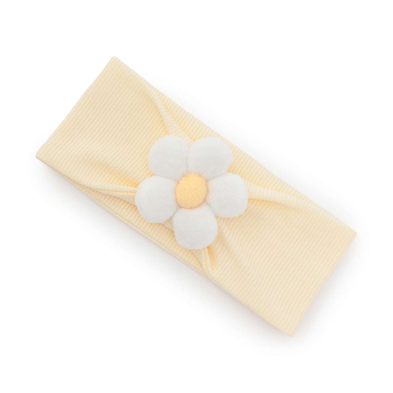 Floral Headband,Off white, large image number 0