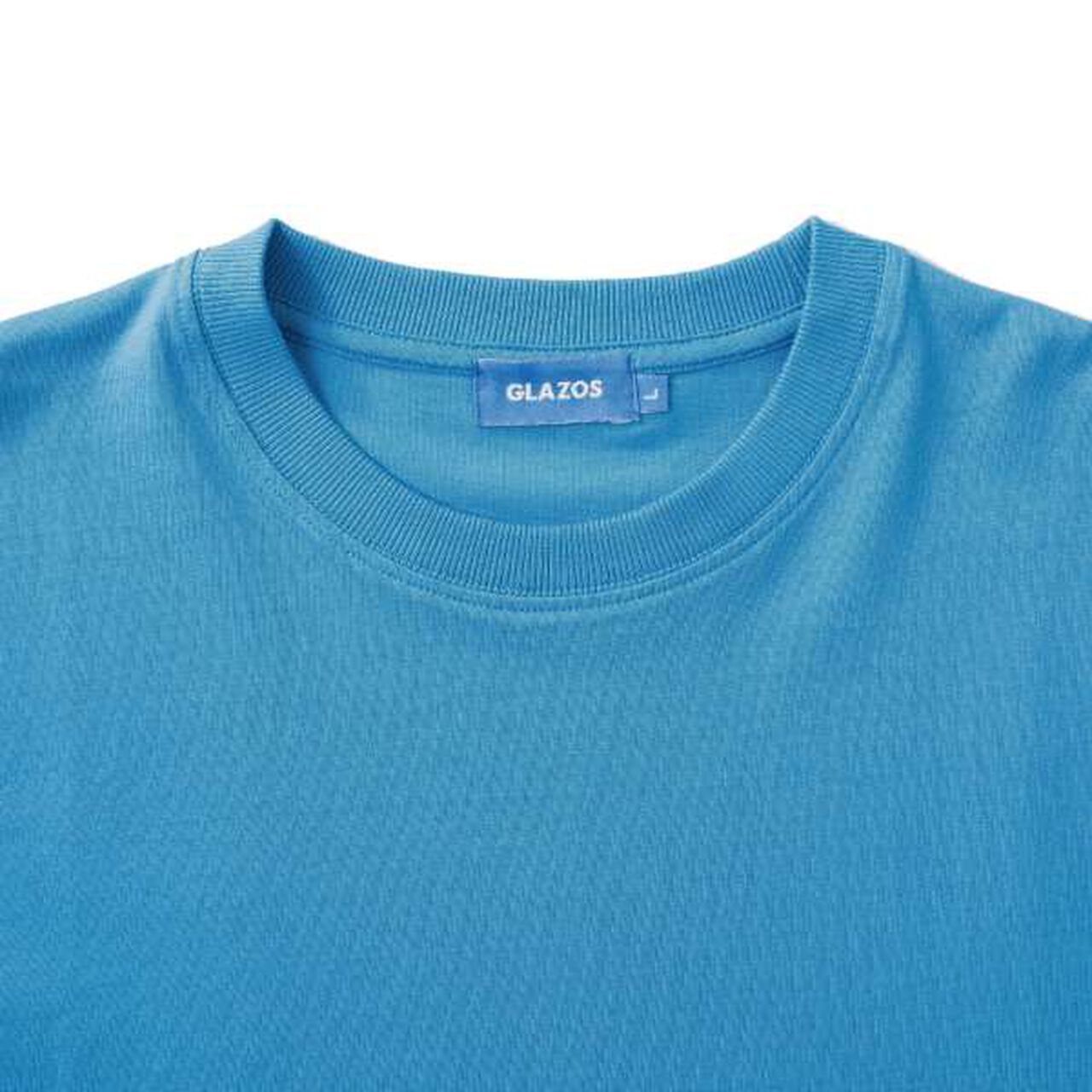 Back Photo Print Short Sleeve T-Shirt,Blue, large image number 3