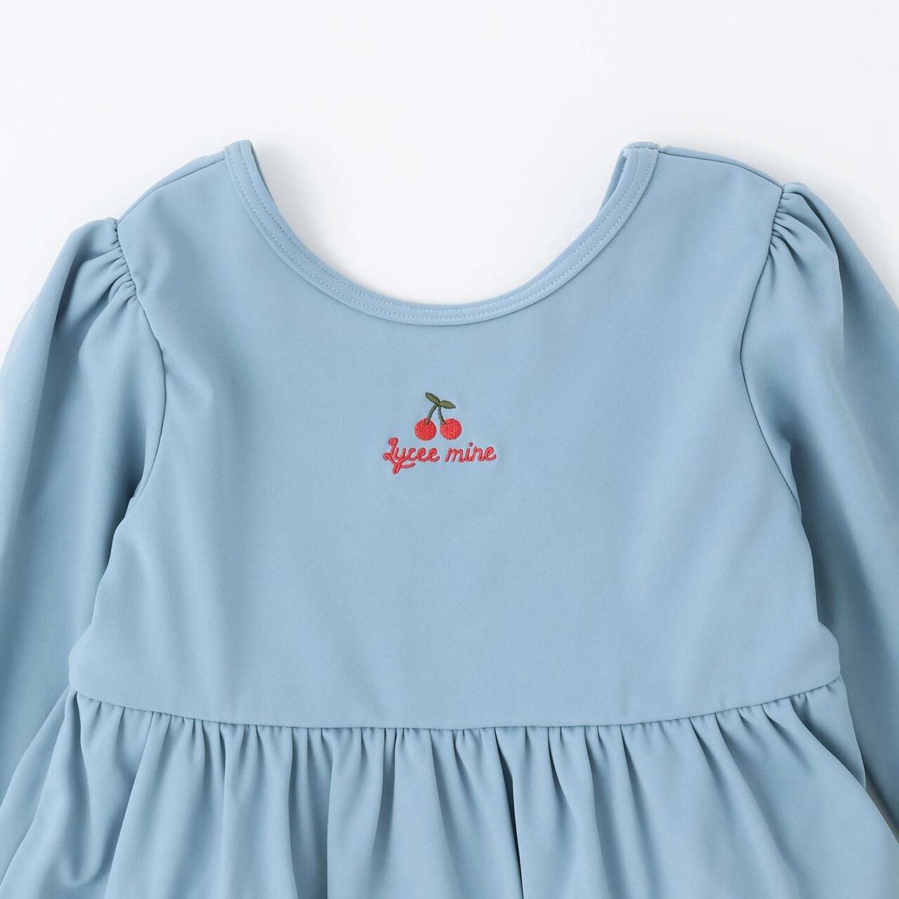 [SWIM] [UV Protection] Tiered Rash Guard & Frilled Pants Set,Pink, large image number 5