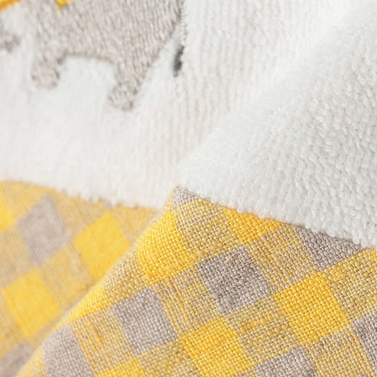 Korobokkuru Bib & Rattle Set with Pouch,Multi color, large image number 4