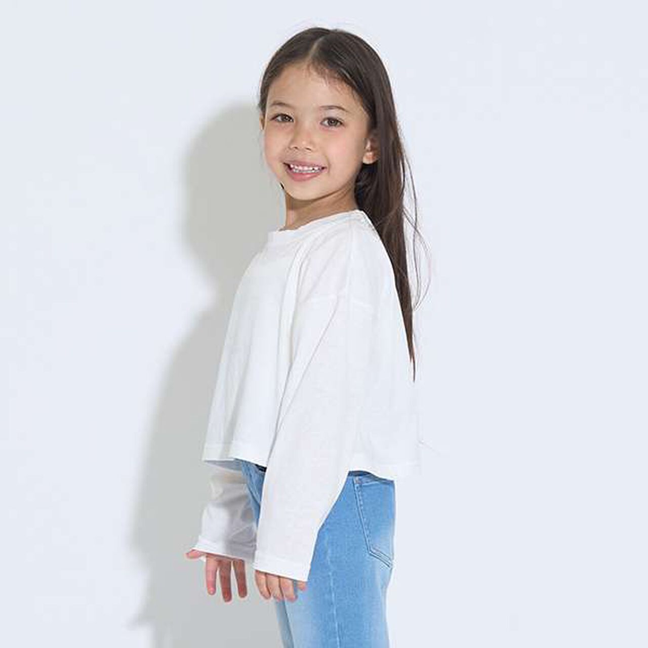 Mini Length Sheer Long-Sleeve T-Shirt & Cami Set,Lavender, large image number 13