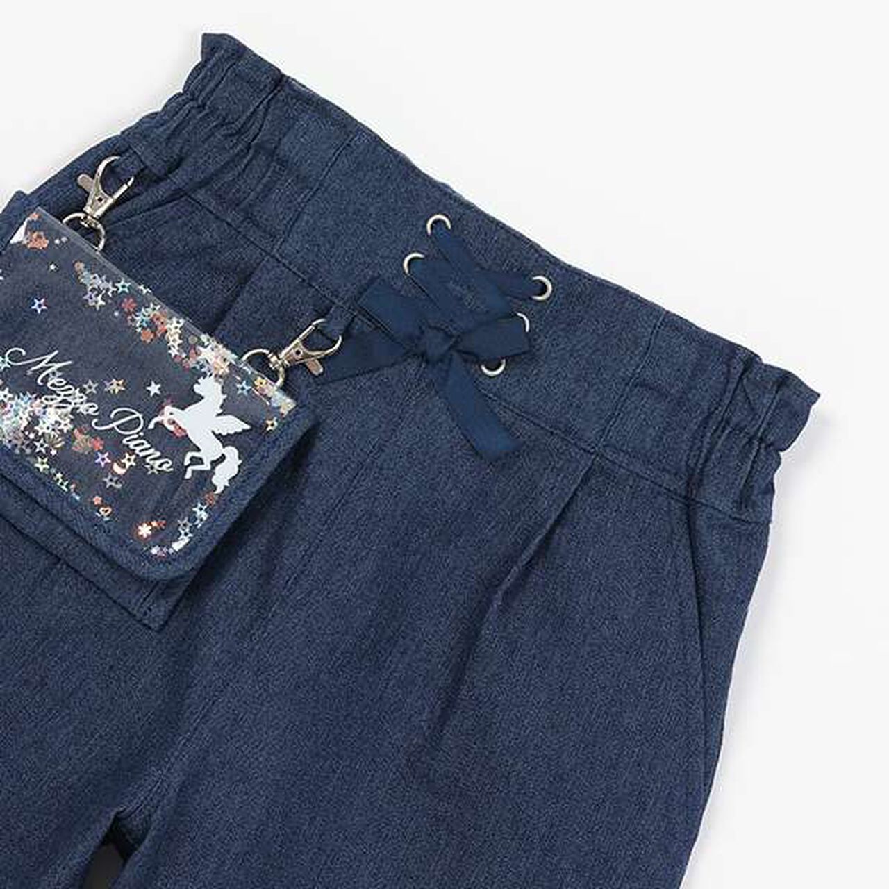 Sparkling Shorts with Pockets,Navy, large image number 10