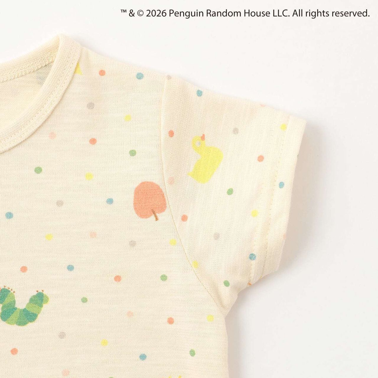 [Hungry Caterpillar] All-Over Pattern 2 WAY Overall,Off white, large image number 7