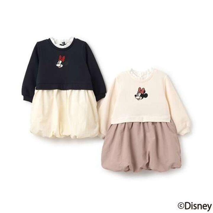 Disney Minnie Color-Block One-Piece Dress,Navy, medium image number 4