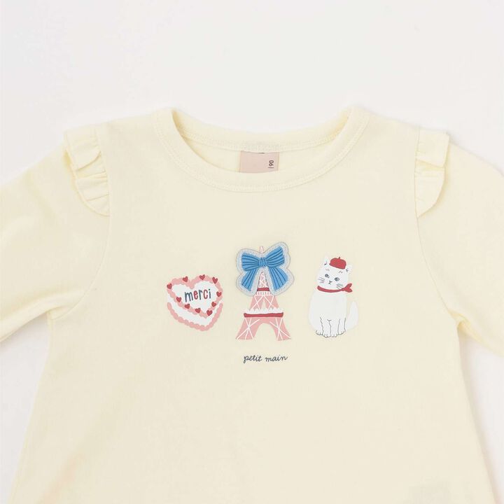[Affordable] Girls Long-Sleeve T-Shirt,Ivory, medium image number 21
