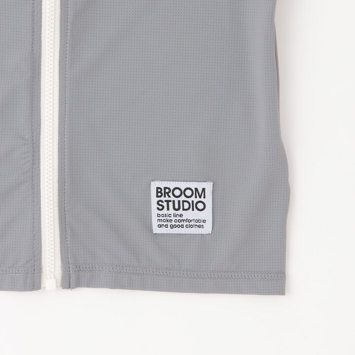 [SWIM] [UV] Full-Zip Mesh Rash Guard [Kids' Clothing] [Boys & Girls],Milky white, medium image number 8