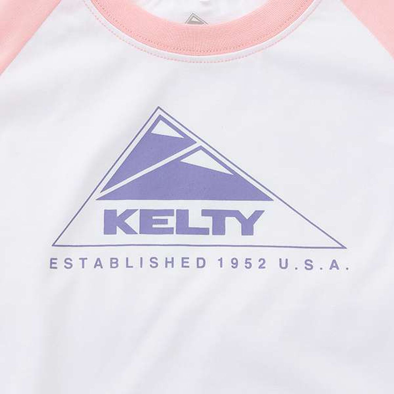 [Cool Touch] KELTY Raglan T-Shirt,Peach, large image number 3