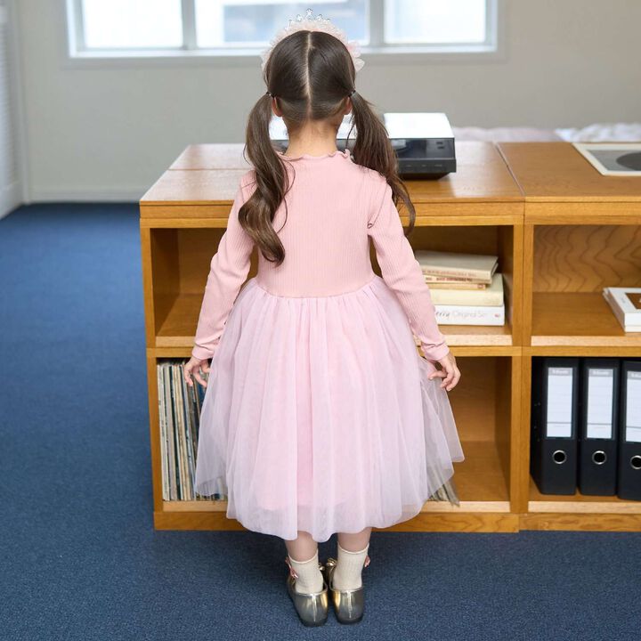 [Halloween] Tulle Docking Dress,Blue gray, medium image number 16