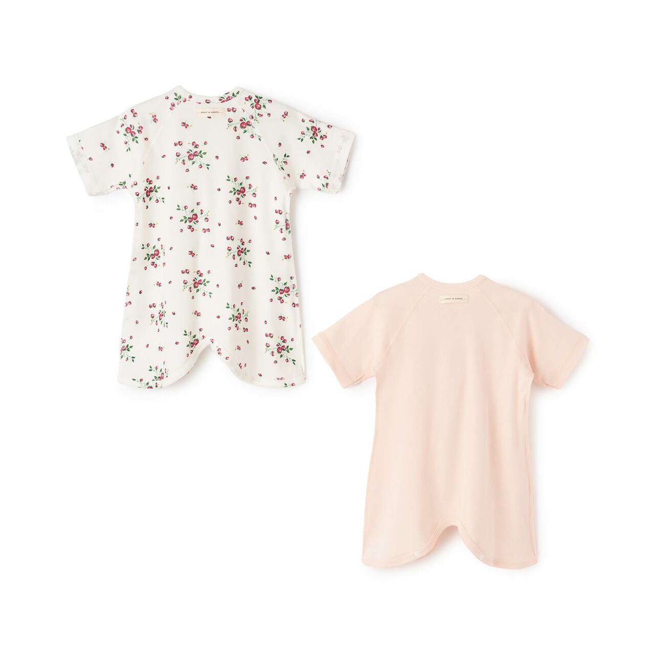 [Web Exclusive] 2-Piece Combination Bodysuit Set,Off white, large image number 1