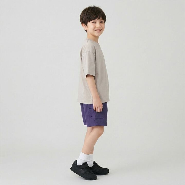 [100% Cotton] Everyday Favorite! Short Sleeve T-Shirts (2-Piece Set) [Kids, Boys & Girls],Milky white, medium image number 20