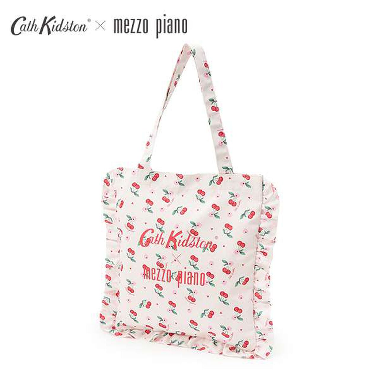 [Cath Kidston] Frill Tote Bag,Off white, large image number 0