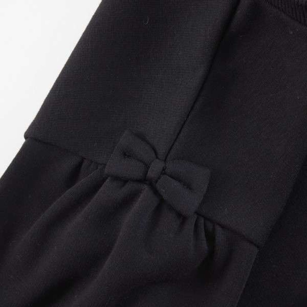 KP Scallop Trim Pocket Shaggy Lining Zip-Up (90-140),Black, large image number 9