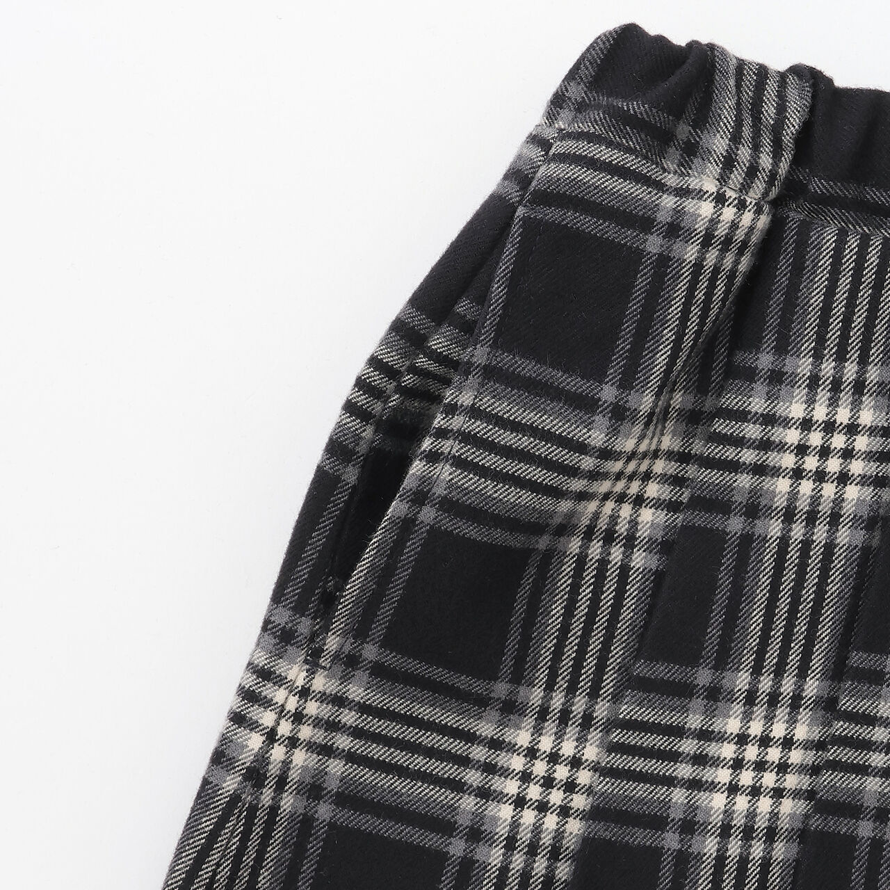 [Link] Checkered Skirt with Shorts (Junior Size),Brown, large image number 4