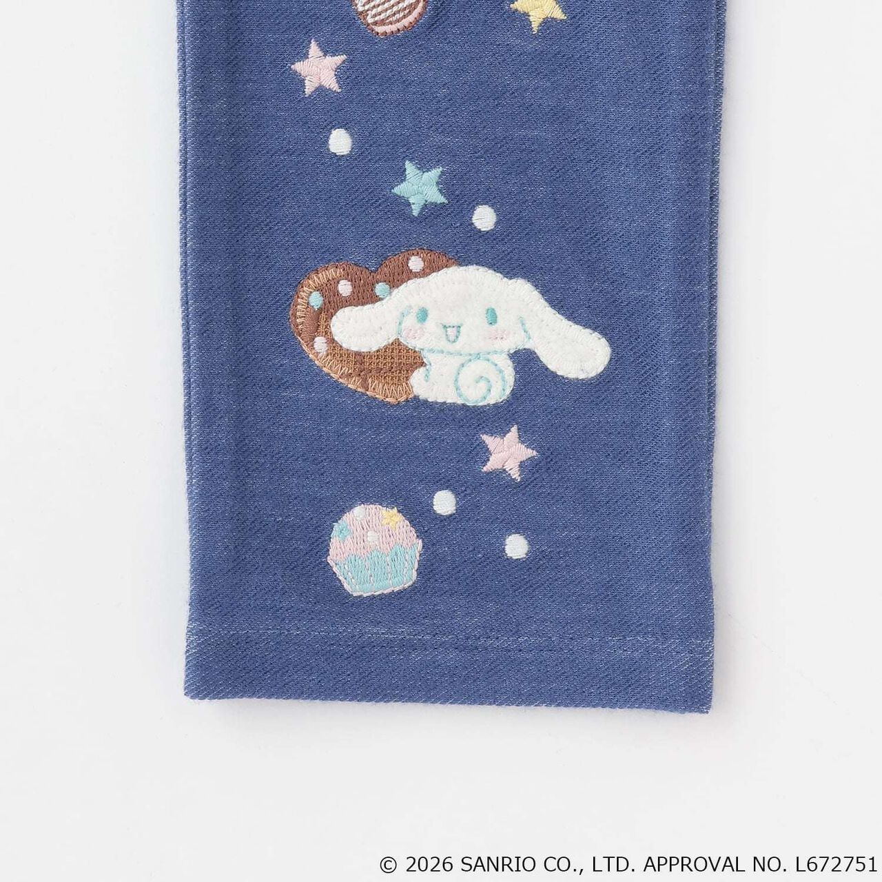 [Cinnamoroll/Kuromi] Leggings,Navy, large image number 9