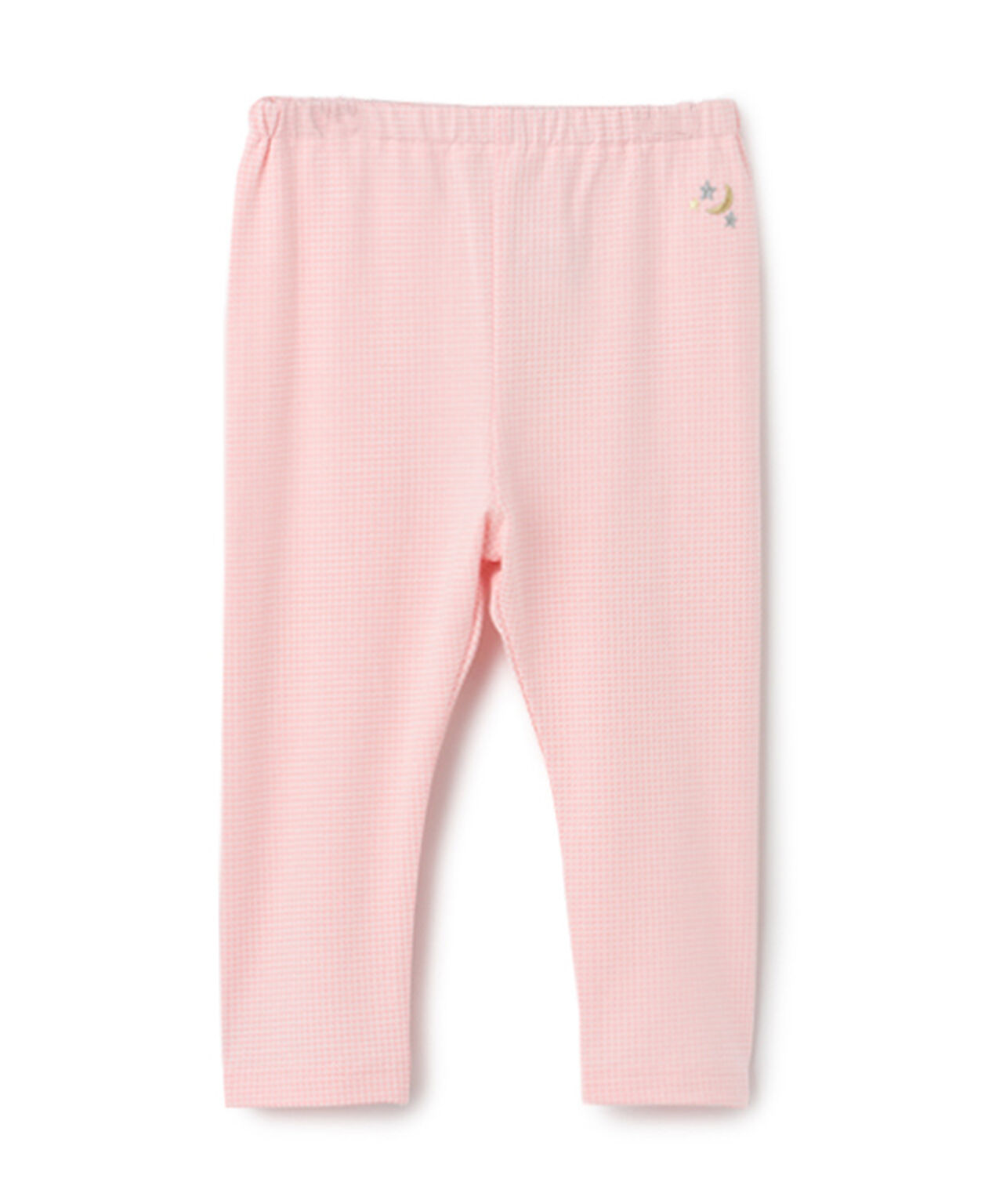 Mini Gingham Leggings,Pink, large image number 0