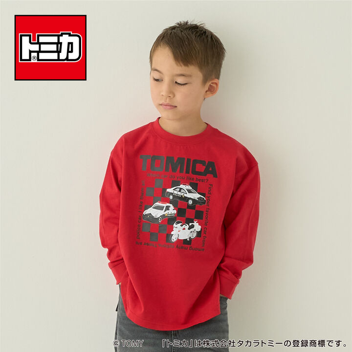 [Tomica] Assorted Print T-Shirt [Kids' Clothing] [Boys],, medium