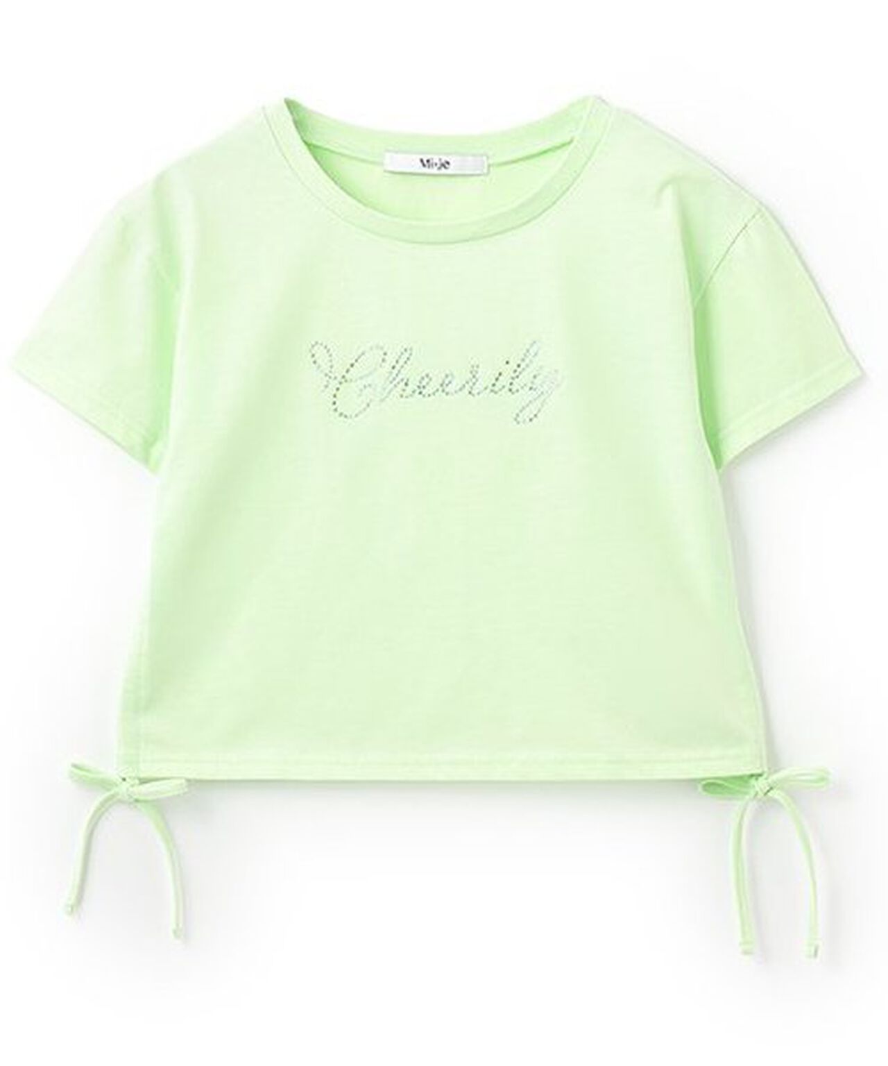 Stone Logo Short Sleeve T-Shirt,Light green, large image number 4