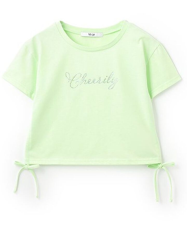 Stone Logo Short Sleeve T-Shirt,Light green, medium image number 4