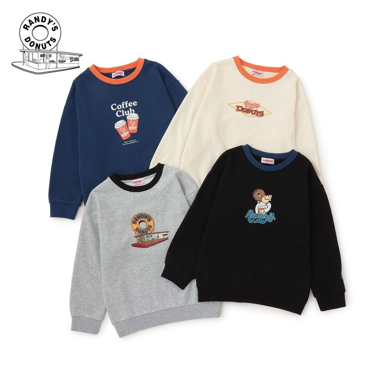 [Randy's] Ringer Print Pullover,Navy, large image number 9