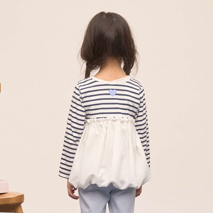 Quick-Dry UV Non-Crumbling Either Way Is Fine Muteki T Balloon Peplum Tops,Lavender, medium image number 32