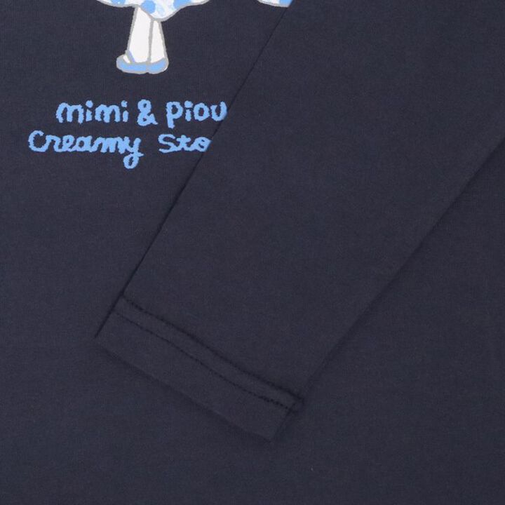 KP Ice Rabbit Print Long-Sleeve T-Shirt (80-90),Navy, medium image number 12