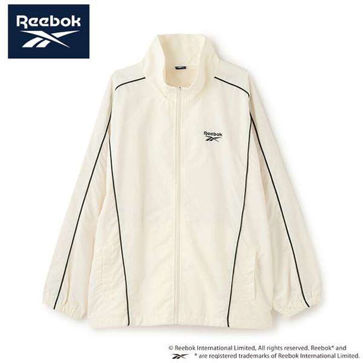 [Reebok] Nylon Bomber Jacket,Off white, medium image number 7
