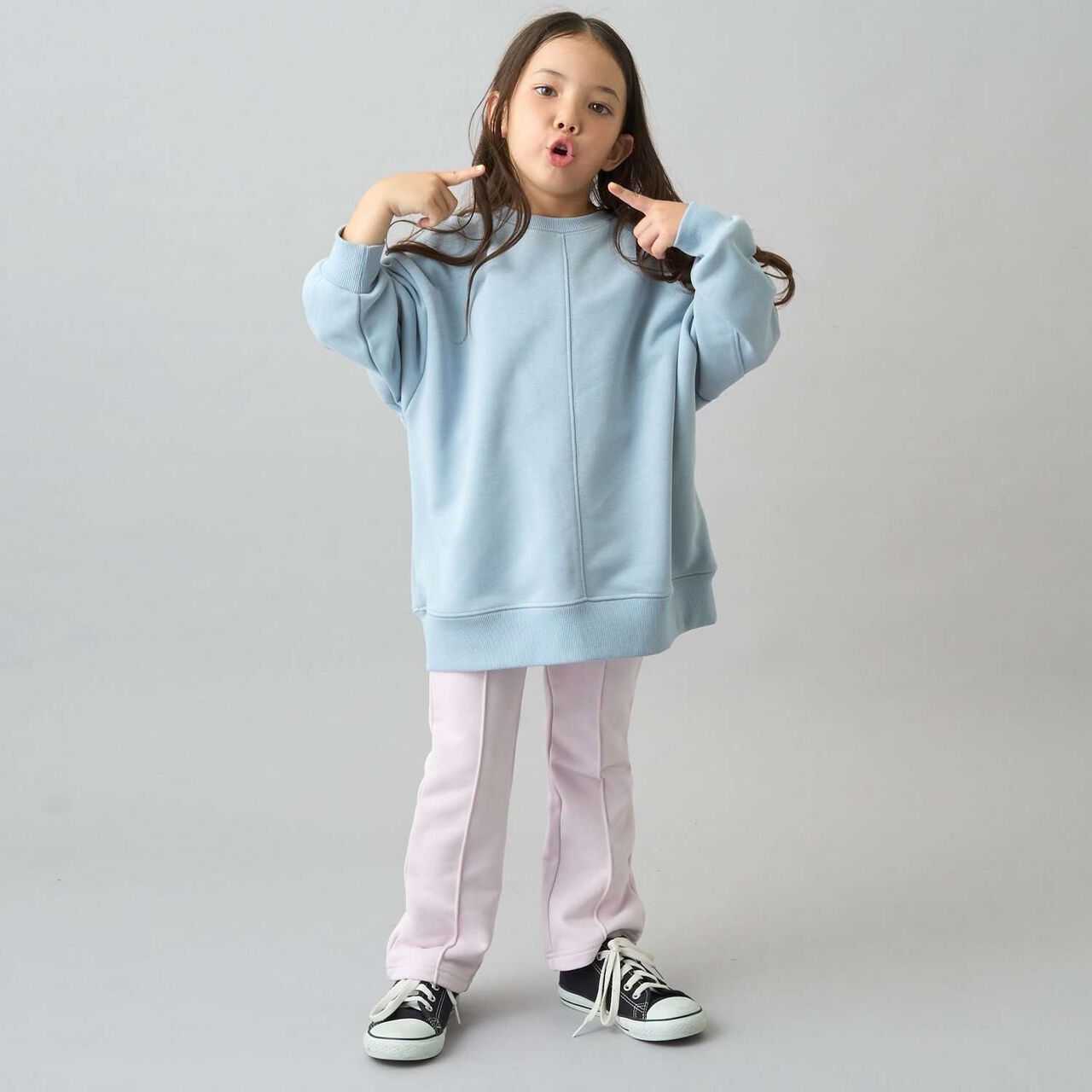 [Daily Standard Wear] [Quick-Dry Absorbent] Center Pleats Flare Sweatpants,Black, large image number 23