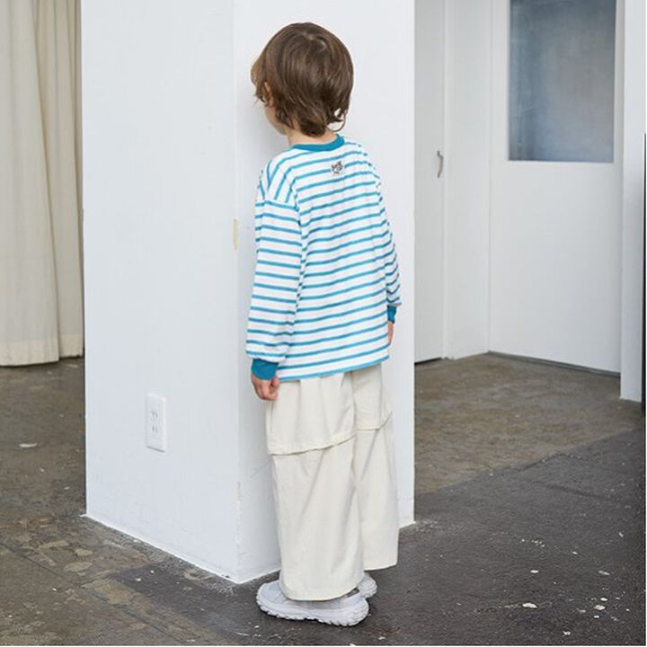 [Comfortable Jersey] Stripe Long-Sleeve T-Shirt,Mustard, medium image number 5