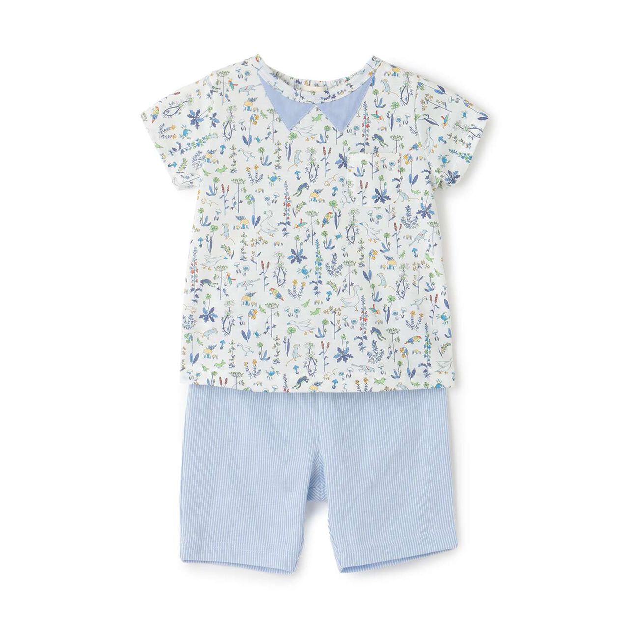 THEO T-Shirt Suit [Made in Japan],Blue, large image number 0