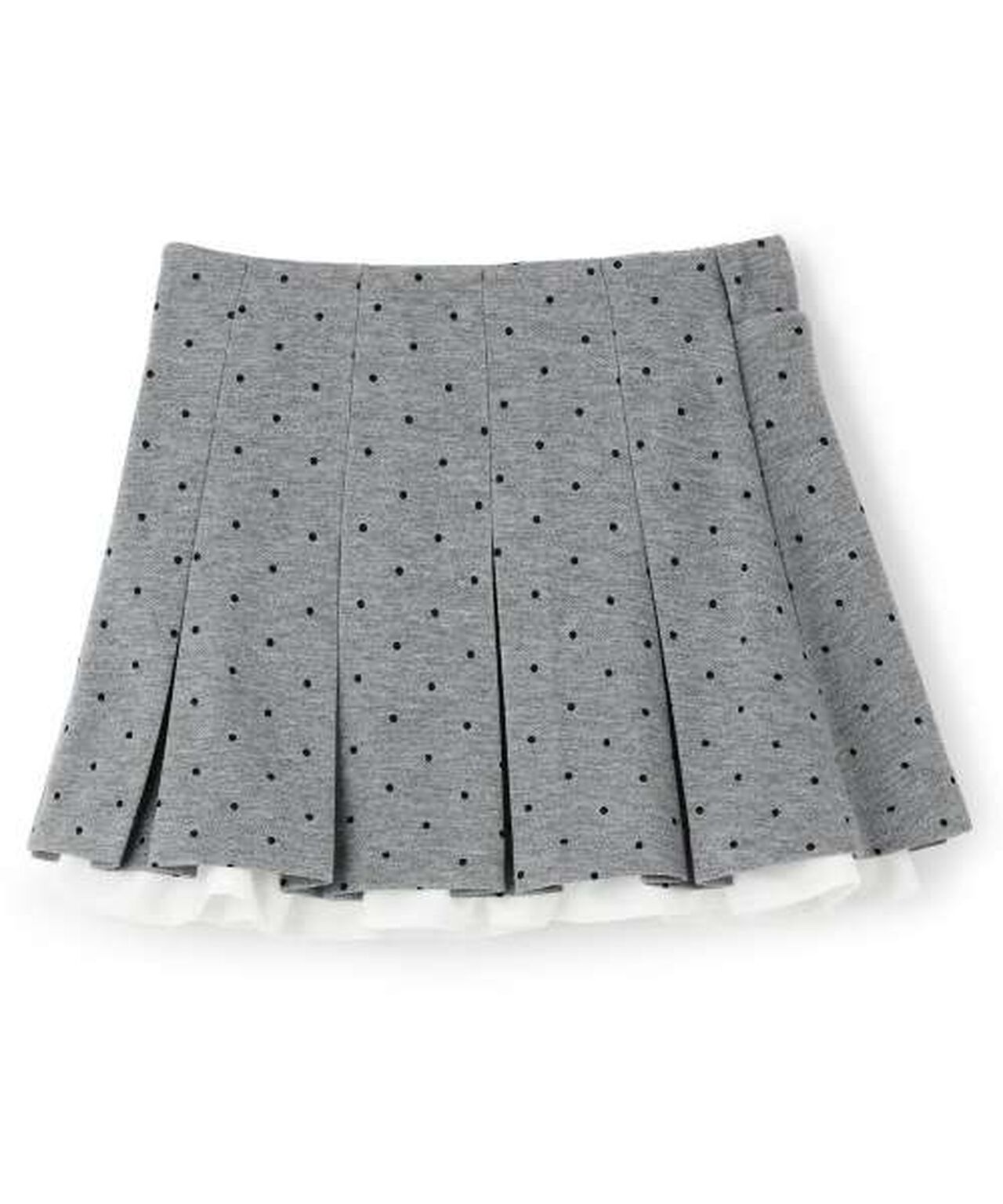 Layered Cut Pleated Mini Skirt,Multi color, large image number 8