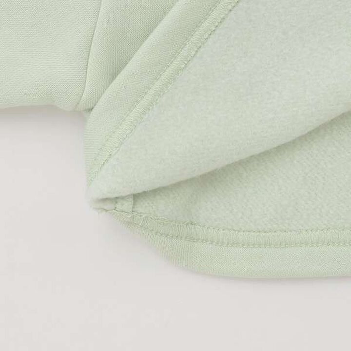 [LTXC] Wool Lined Black Cropped Parka Inner Wear Set,Navy, medium image number 2