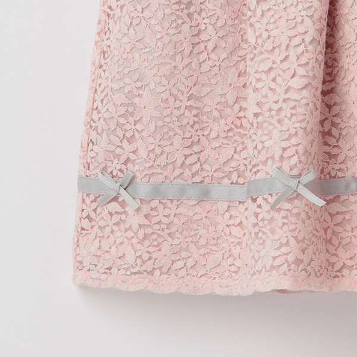 [Kids] Lace Dress,Pink, medium image number 9