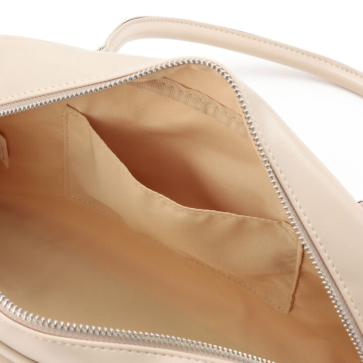 Long Handle Boston Bag,Ivory, medium image number 5