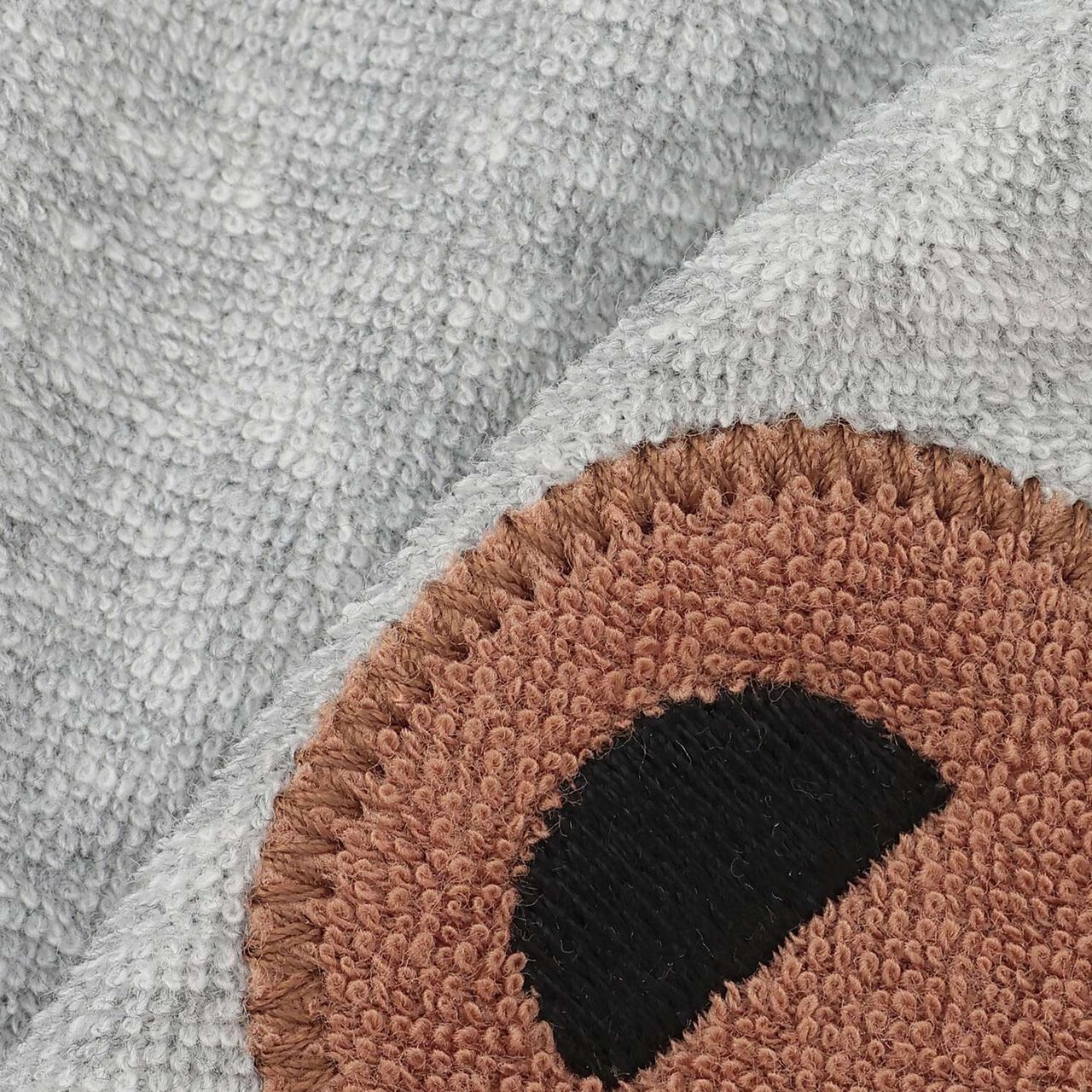 Bear Pile Bib,Off white, large image number 3