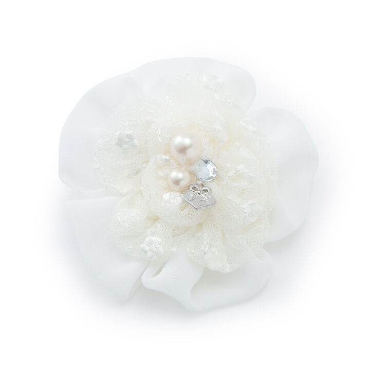 Corsage with Clip,Off white, medium image number 0