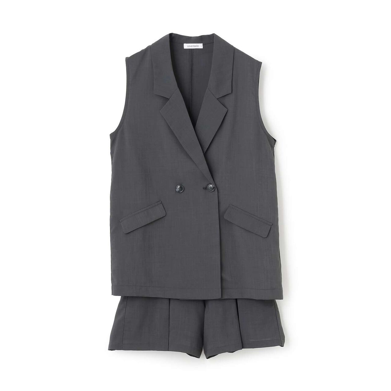 Gilet Set-Up,Charcoal gray, large image number 1