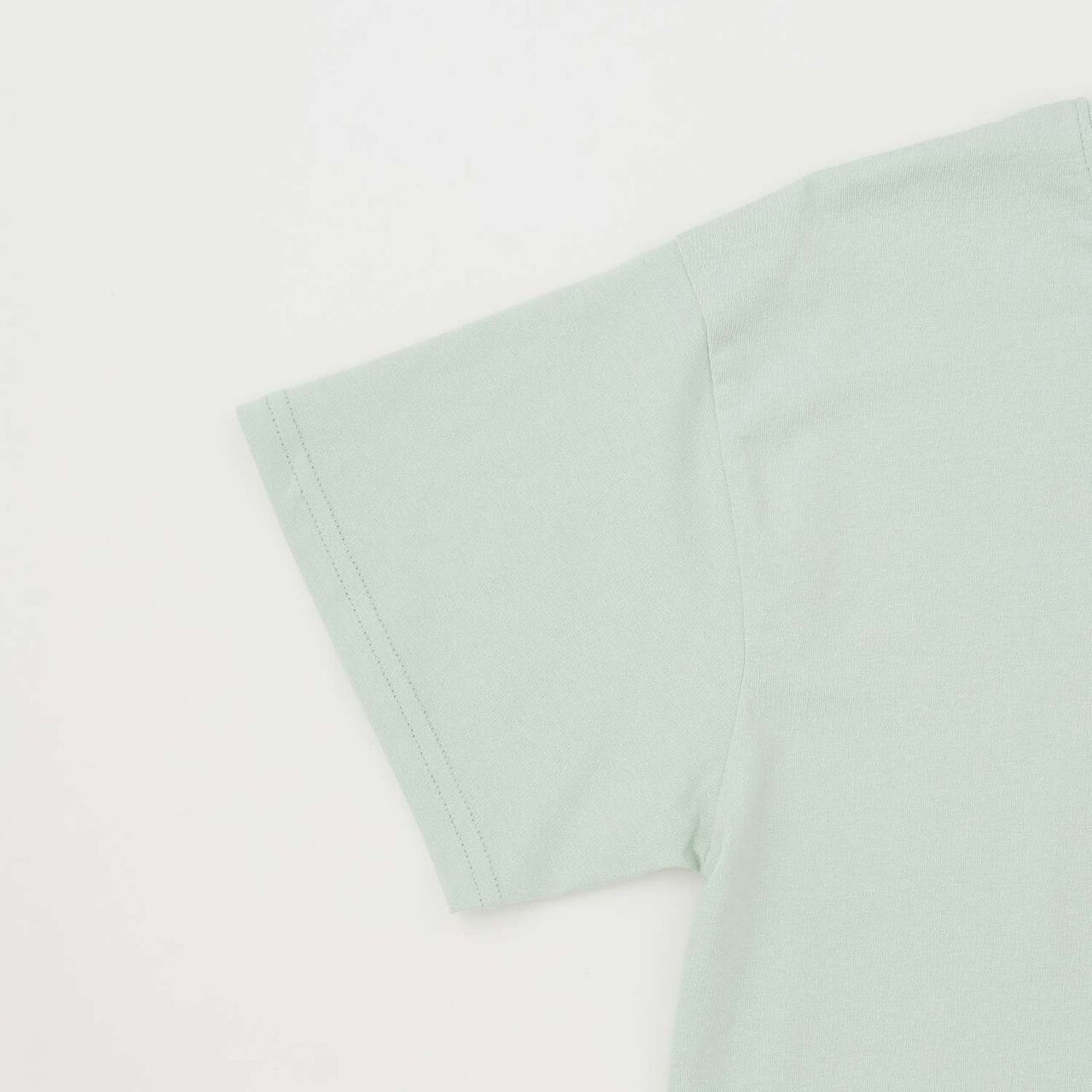 [Daily Price] 100% Cotton Patch-Style Short Sleeve T-Shirt,Ivory, large image number 18