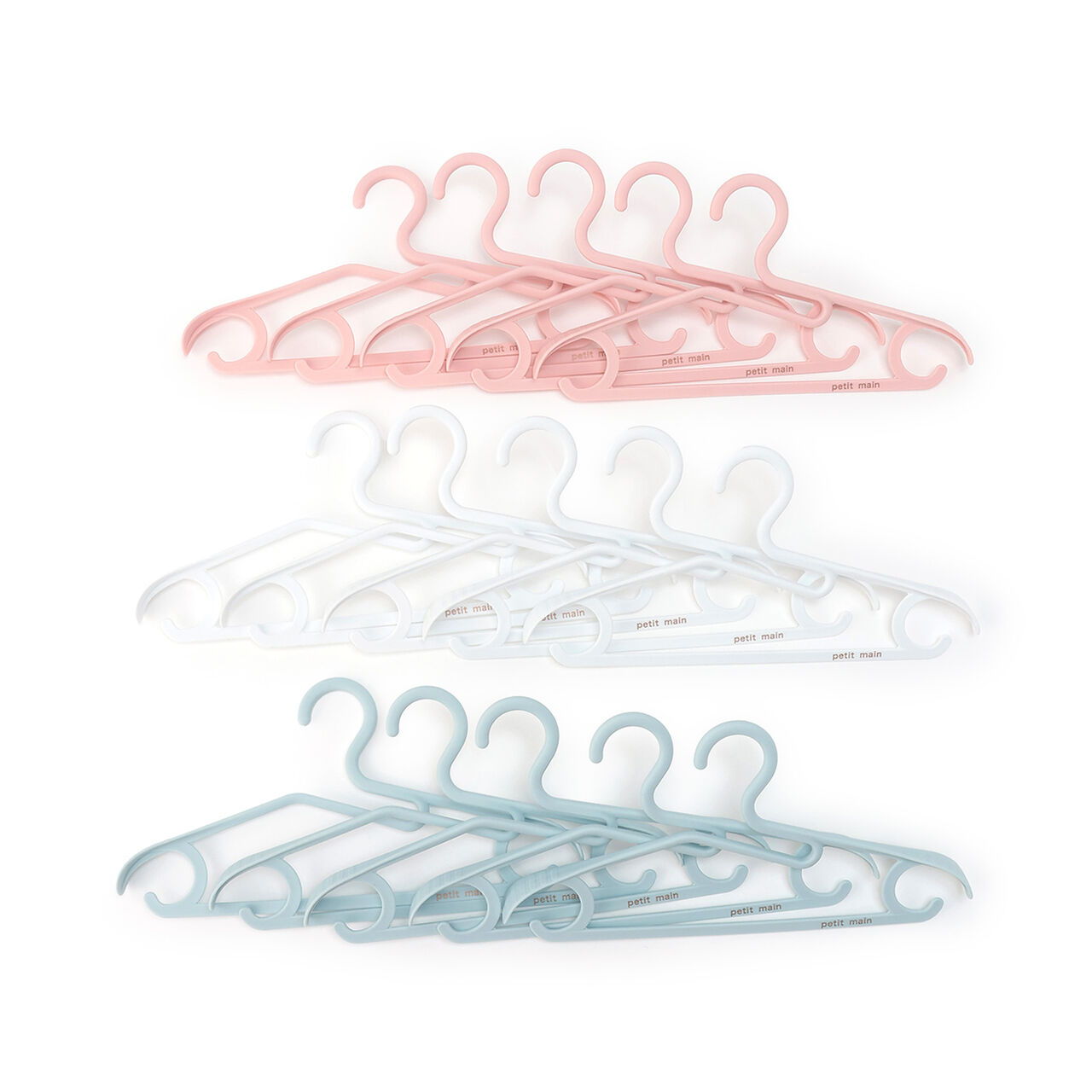 Kids' Collar-Stretch Prevention Hanger,White, large image number 6