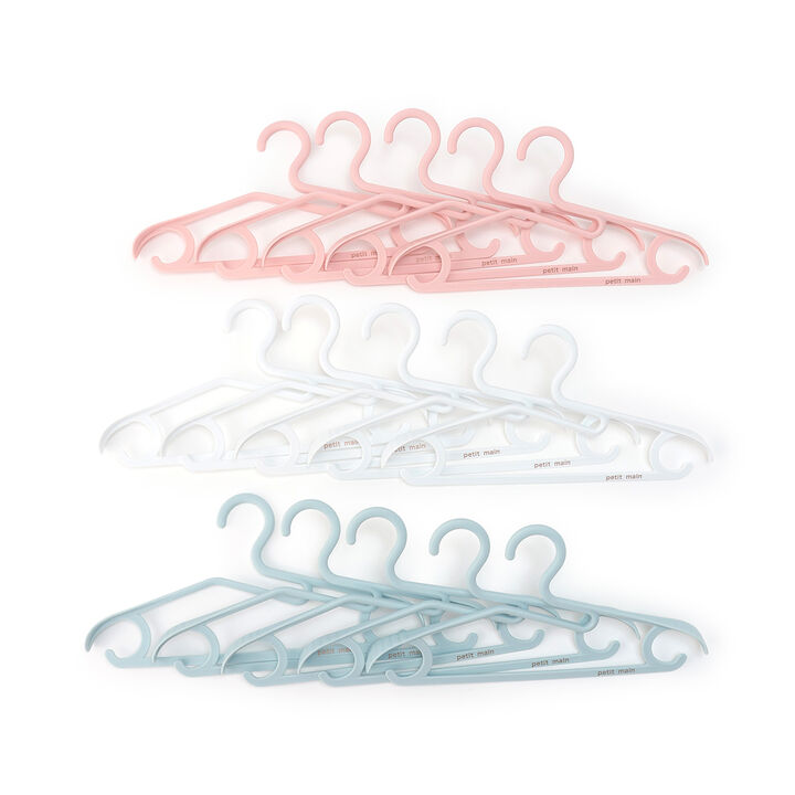Kids' Collar-Stretch Prevention Hanger,White, medium image number 6