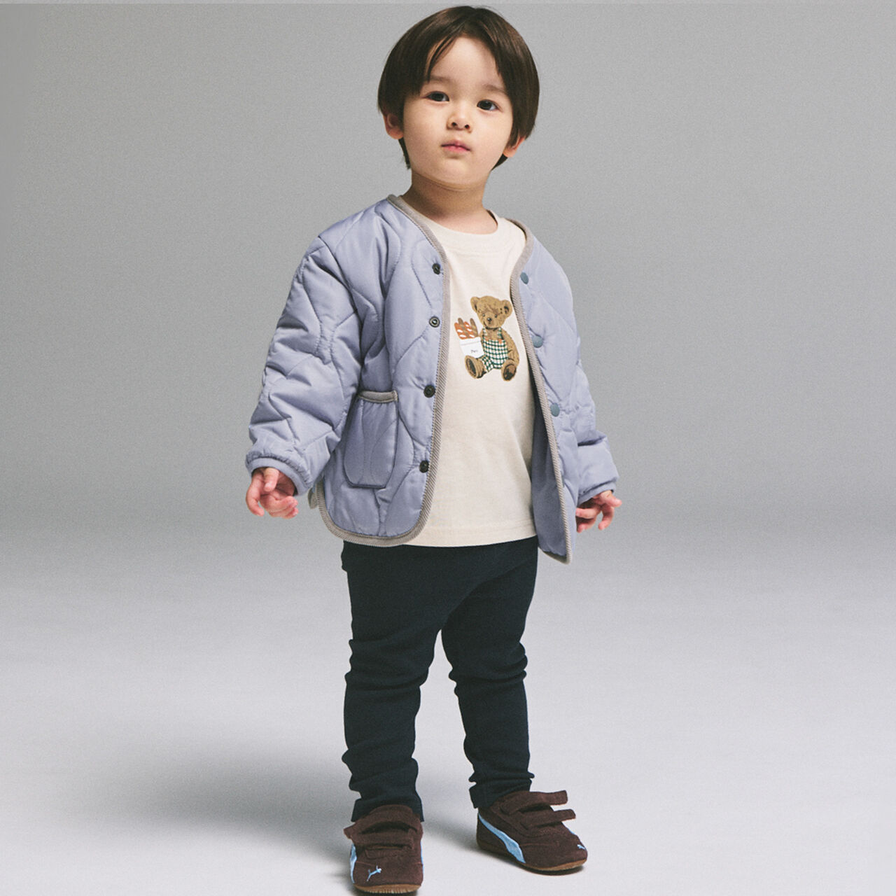 [GOOD PRICE / Water-Repellent Finish / Link] Quilted Jacket,Blue green, large image number 4