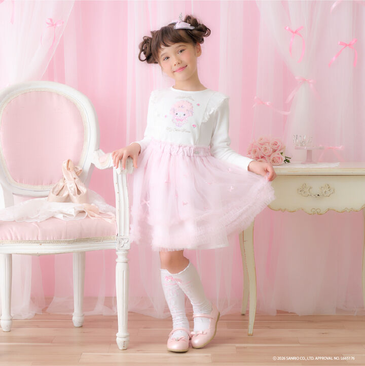 My Melody/My Sweet Piano Long-Sleeve T-Shirt,Off white, medium image number 13