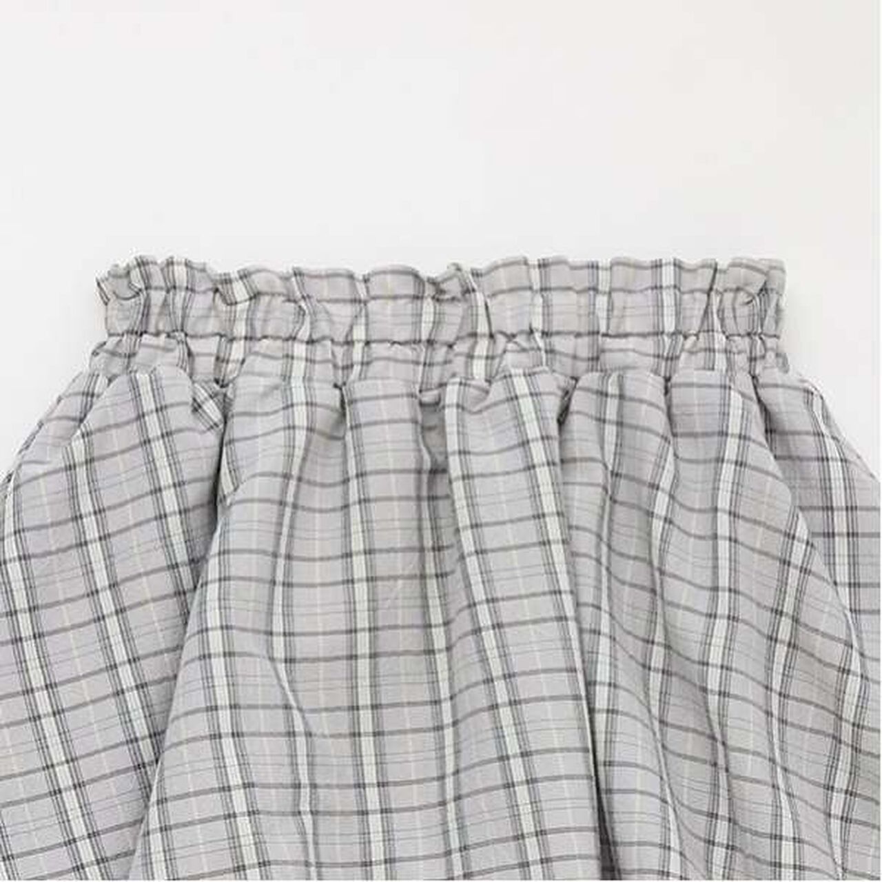 Tiered Frill Skirt with Shorts,Gray, large image number 20