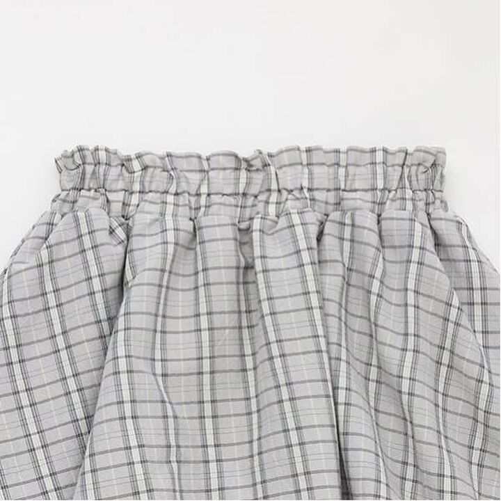 Tiered Frill Skirt with Shorts,Gray, medium image number 20