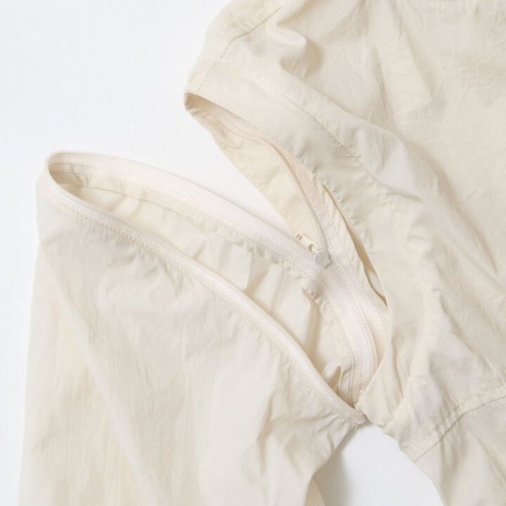 Sheer Windbreaker - 2 Way Best Option,Khaki, medium image number 20