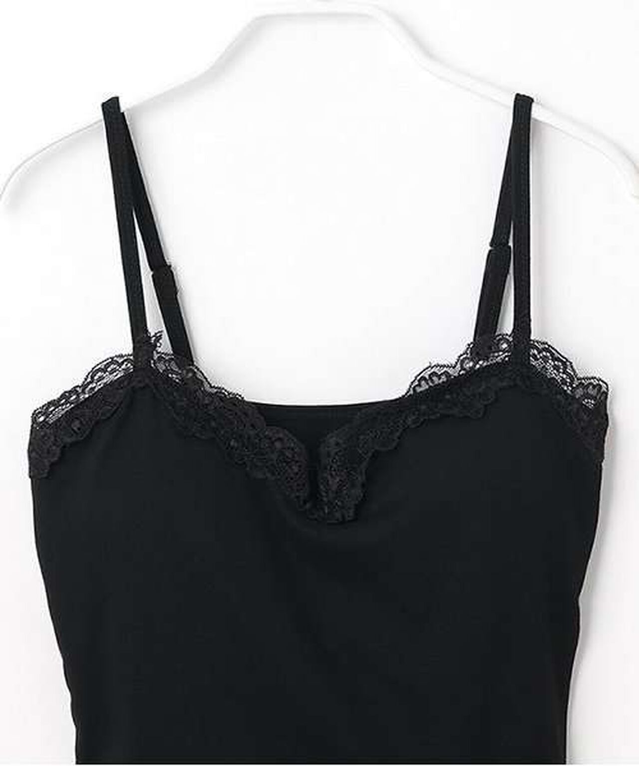 Lace Peplum Bra Top [Korean Fashion],Black, large image number 7