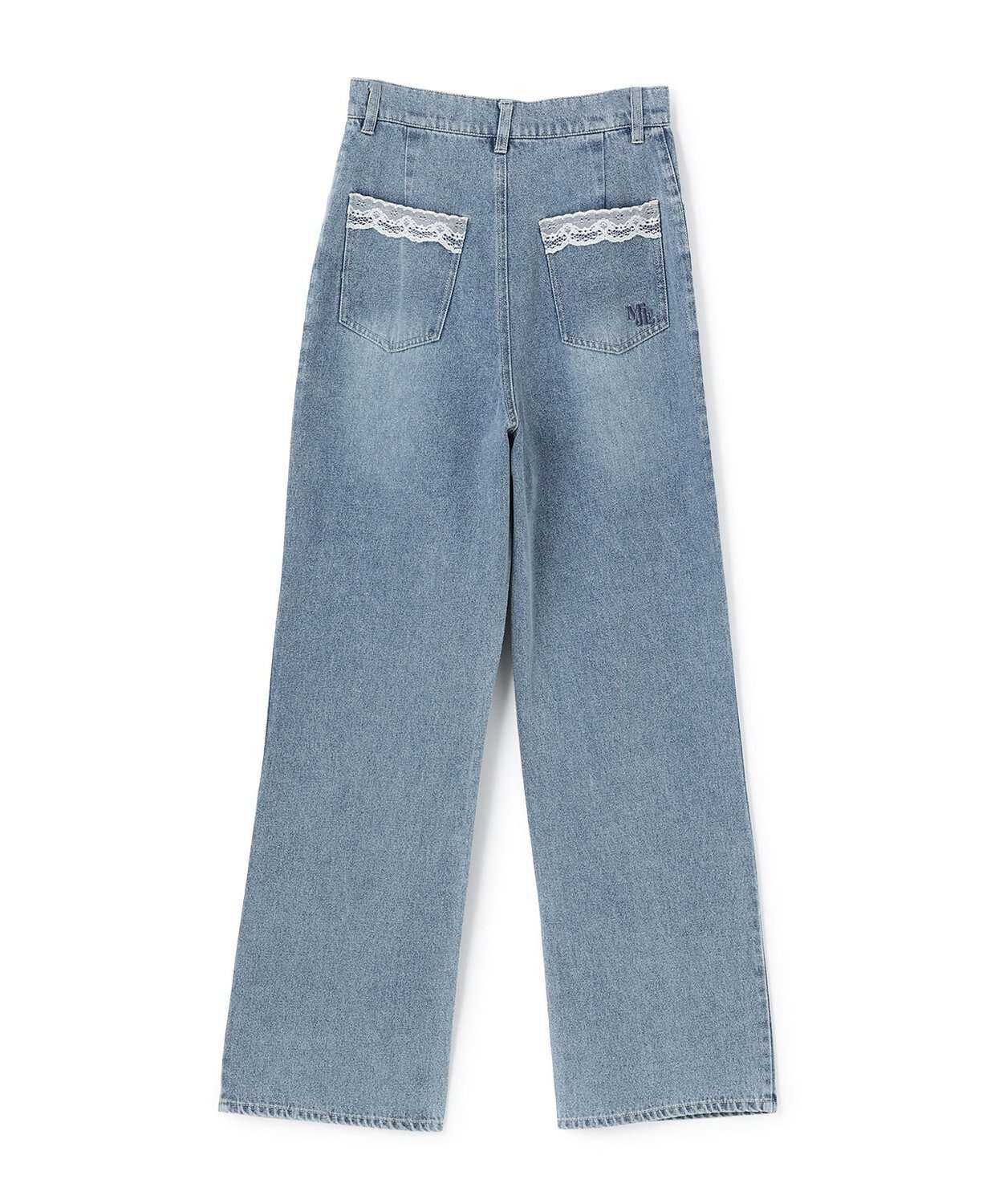 Lace Pocket Denim Pants | Narumiya Official Global Online Store