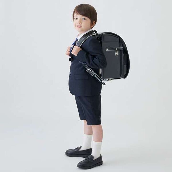 [Web Exclusive] Checkered Pattern School Backpack,Black, medium image number 9